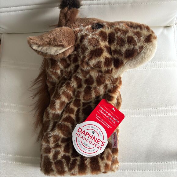 Daphne's Headcovers Giraffe Golf Club Cover Stylish Protection For Club Driver - Picture 1 of 6